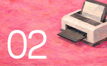 Impression de carte postale